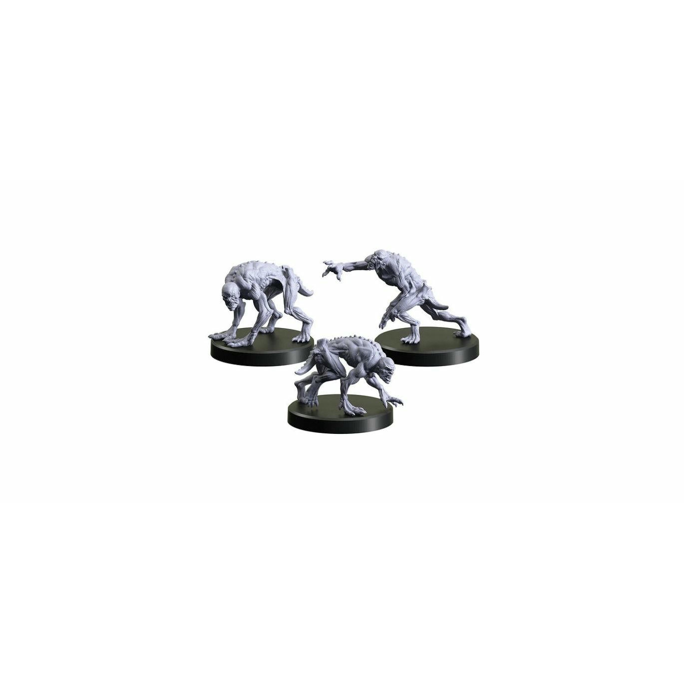 Image of The Witcher RPG Necrophages 2 (Ghouls, 3pcs) Miniatures MFC70016