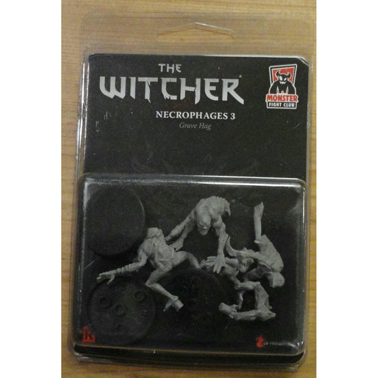 Image of The Witcher RPG Necrophages 3 (Ghoul 1/Ghoul 2/Grave Hag) Miniatures MFC70017