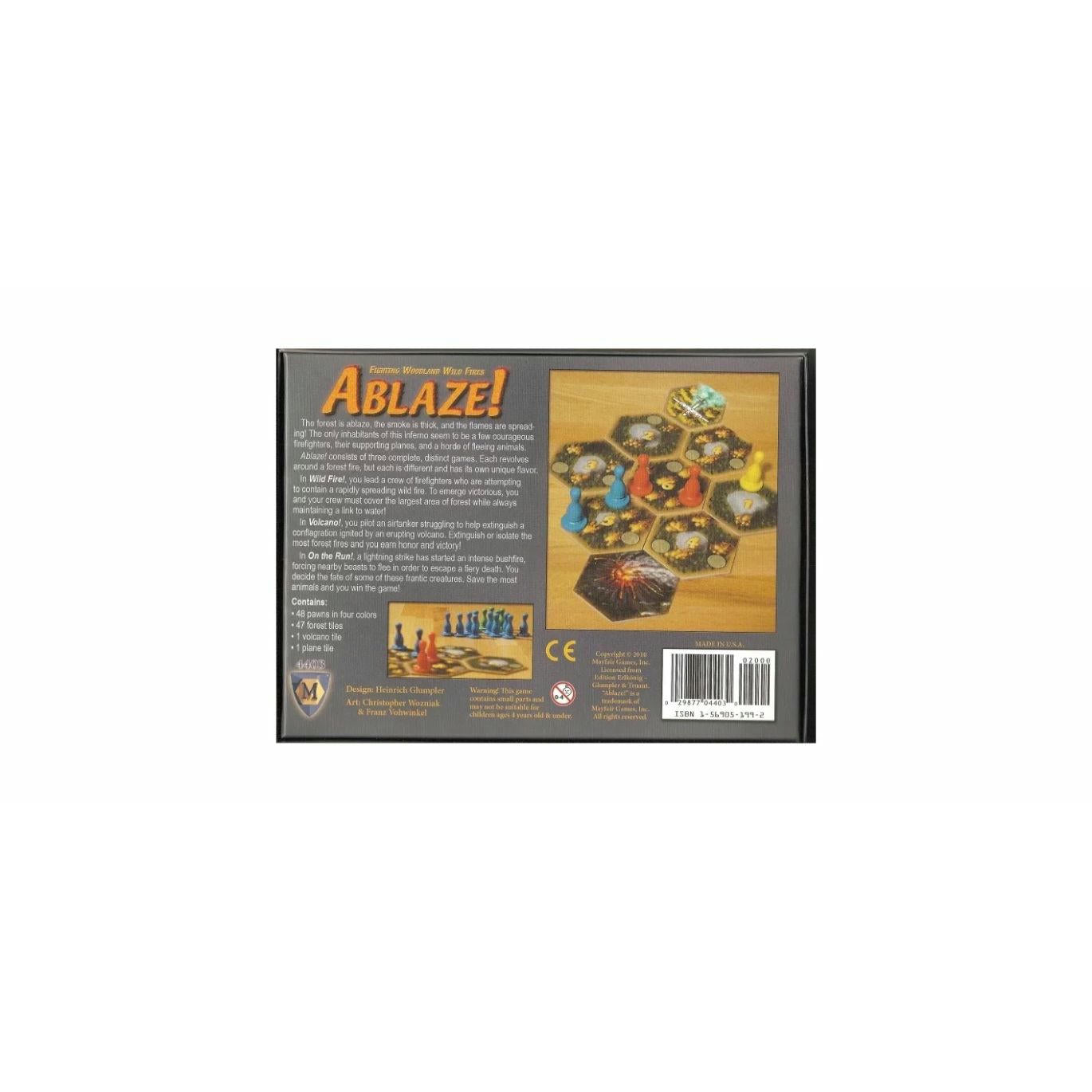 Image of Ablaze! Fighting Woodland Wild Fires Board Game MFG4403