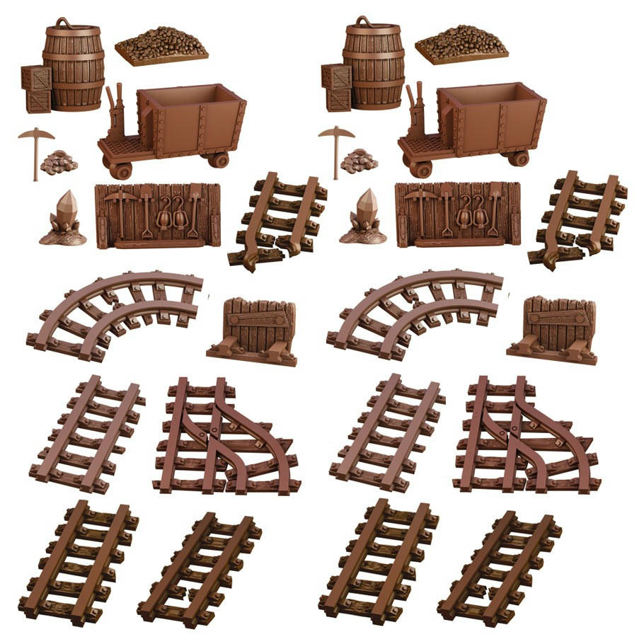 Image of Terrain Crate: Abandoned Mine Fantasy Miniatures Set by Mantic Games MGCTC115