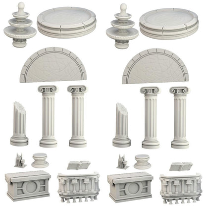 Image of Terrain Crate: Temple Fantasy Miniatures Set by Mantic Games MGCTC116