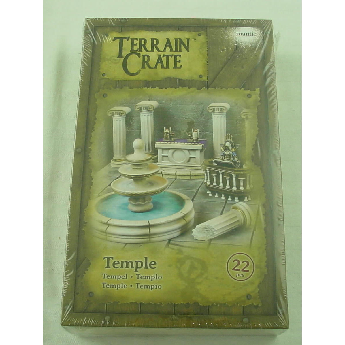 Image of Terrain Crate: Temple Fantasy Miniatures Set by Mantic Games MGCTC116