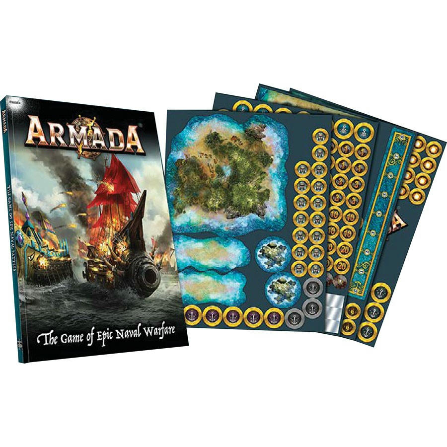 Image of Armada Miniatures Game: Core Rulebook & Counters Set MGEMGARM102