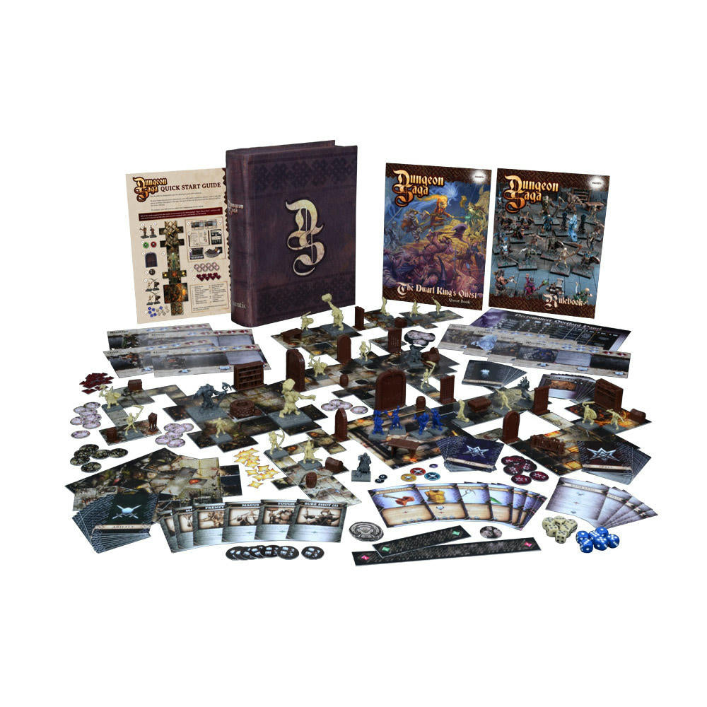Mantic Games - MGDS01 - Dungeon Saga The Dwarf Kings Quest - Fantasy