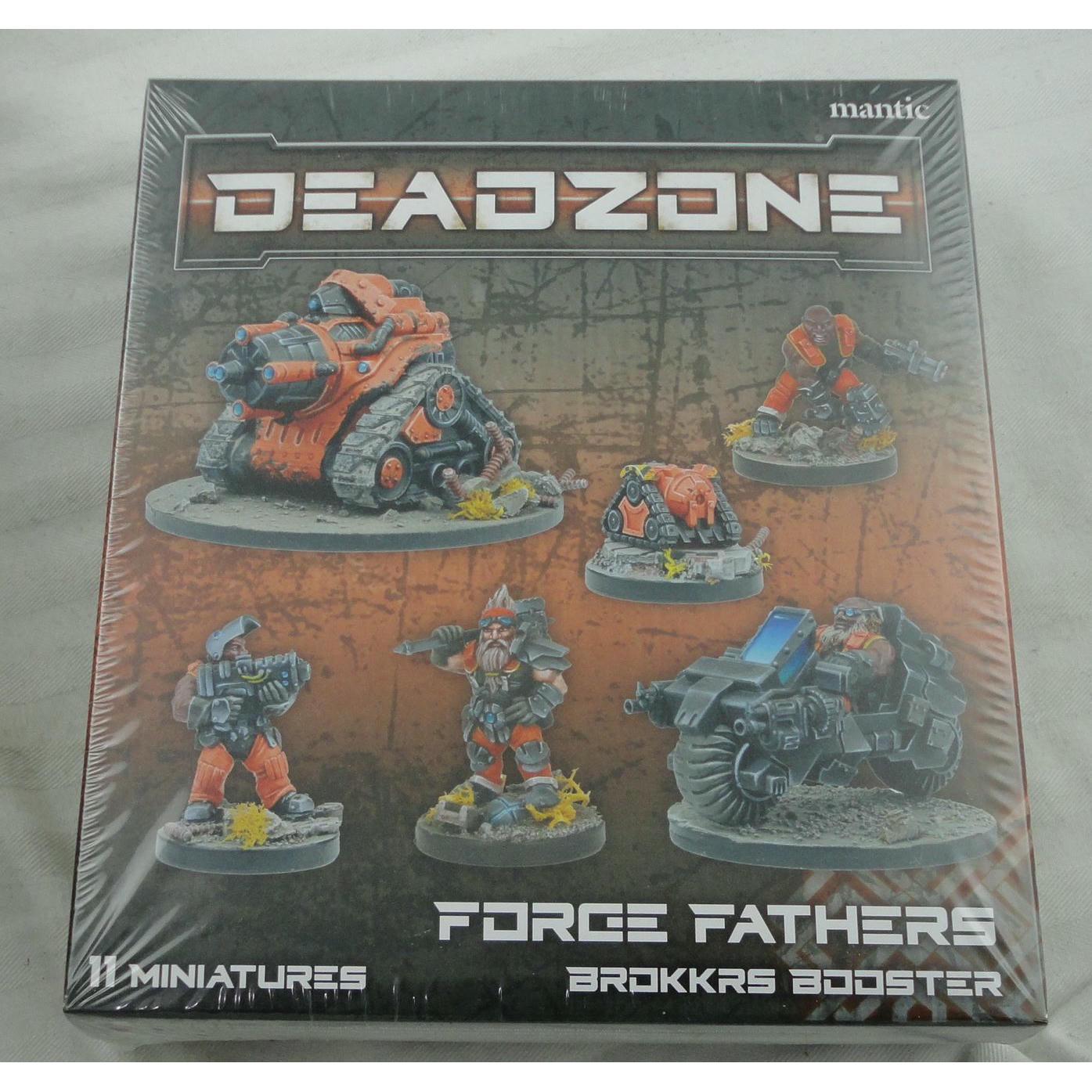 Image of Deadzone: War In Urban Battlezones Forge Fothers Brokkrs Booster (Unpainted)