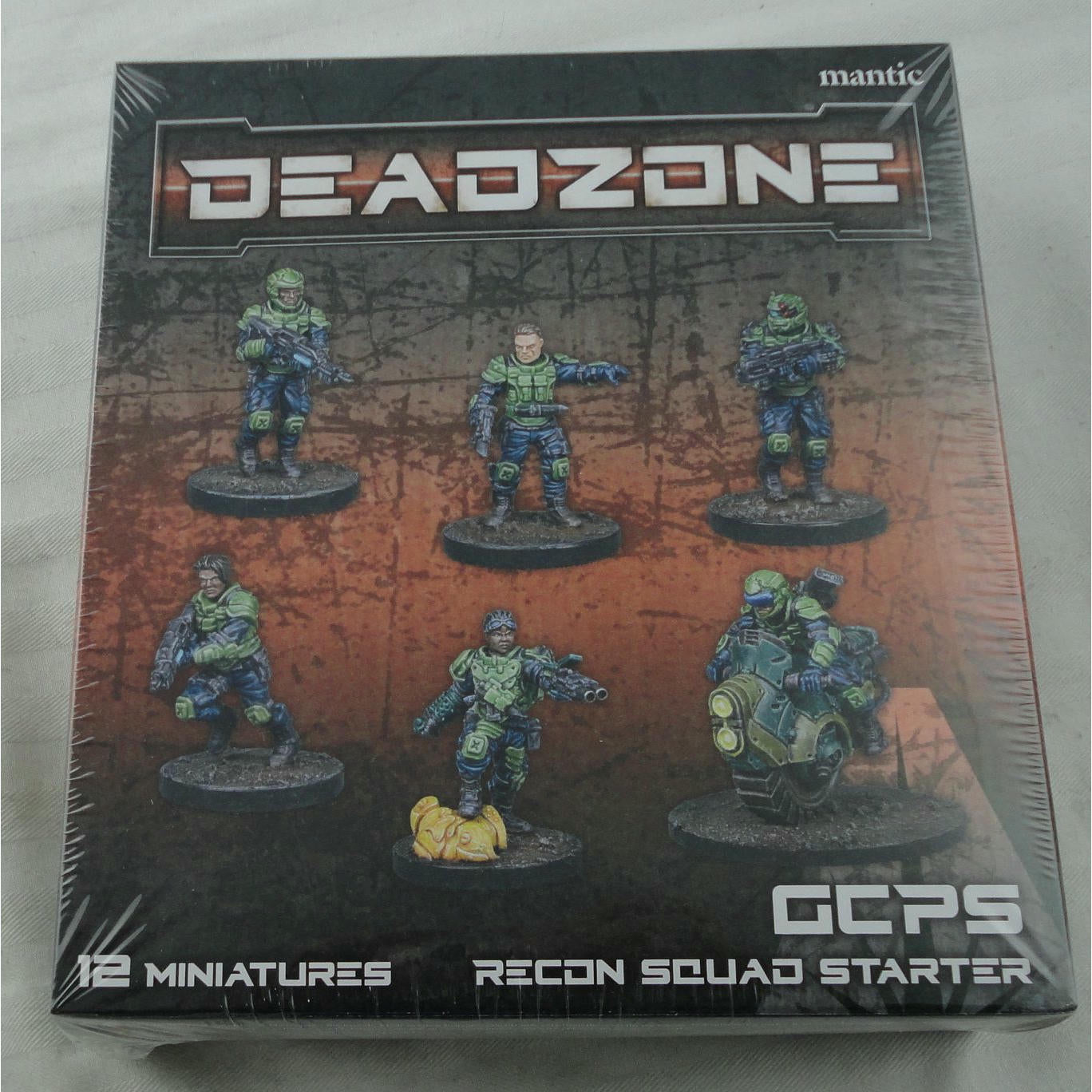 Image of Deadzone: War In Urban Battlezones GCPS Recon Squad (Unpainted)