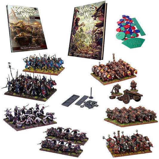 Kings of War Mega Two-Player Starter Set MGKW08 Mantic Games