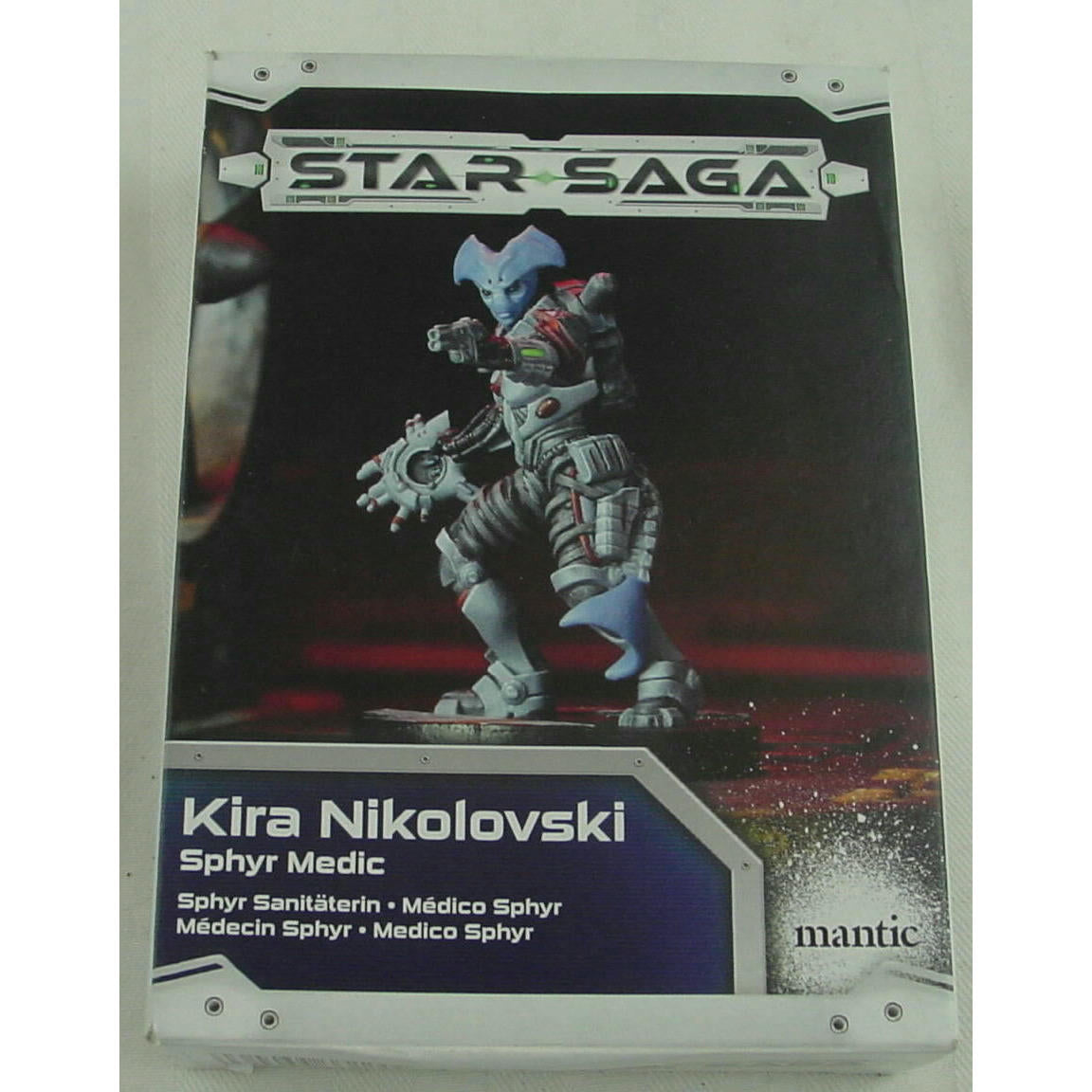 Image of Star Saga: Kira Nikolovski Sphyr Medic Figure by Mantic Games MGEMGSS103