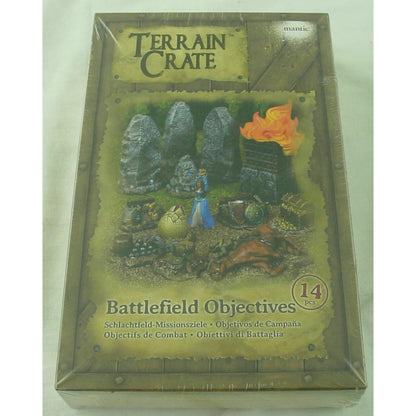 Image of Terrain Crate: Battlefield Objectives Miniatures Set by Mantic Games MGCTC121