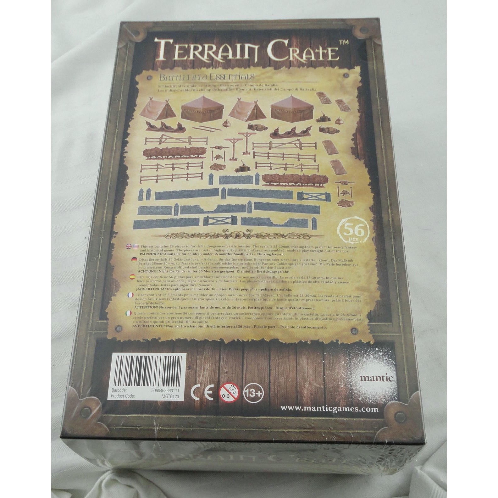 Image of Terrain Crate Battlefield Essentials Miniatures Scenery Mantic Games MGEMGTC123