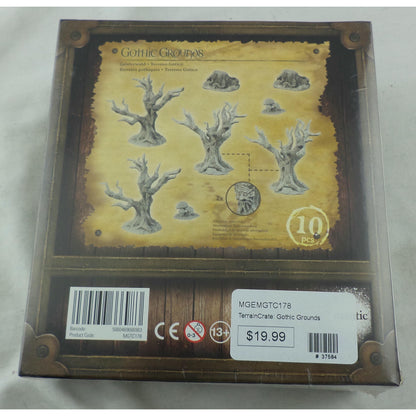 Image of Terrain Crate Gothic Grounds Miniatures Scenery Set (10pcs) MGEMGTC178