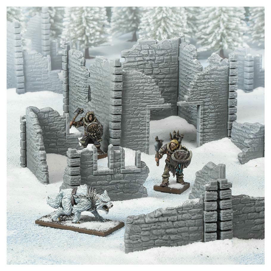 Image of Terrain Crate Ruined Village Fantasy Miniatures Scenery Mantic Games