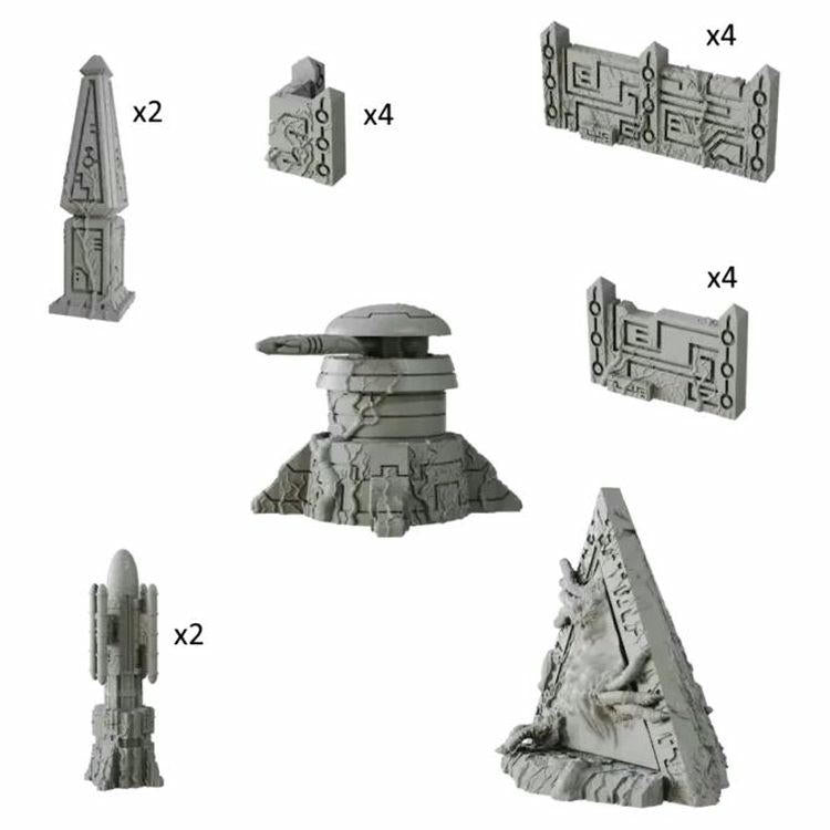 Image of Terrain Crate Xenos Stronghold Sci-fi Miniatures Scenery Mantic Games