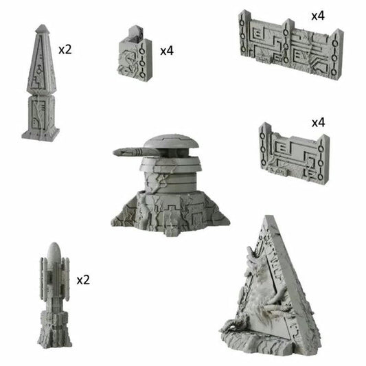 Image of Terrain Crate Xenos Stronghold Sci-fi Miniatures Scenery Mantic Games