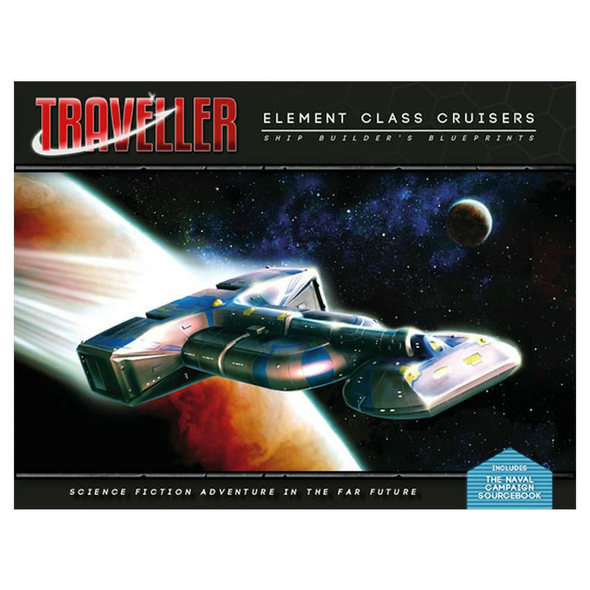 Traveller - Element Class Cruisers Blueprints M J Dougherty