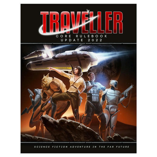 Image of Traveller RPG 2022 Core Rulebook Update 2022 by Mongoose Publishing 40058
