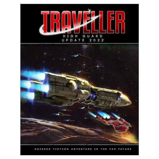 Image of Traveller RPG High Guard Update 2022 Sourcebook (Hardcover) MGP40087