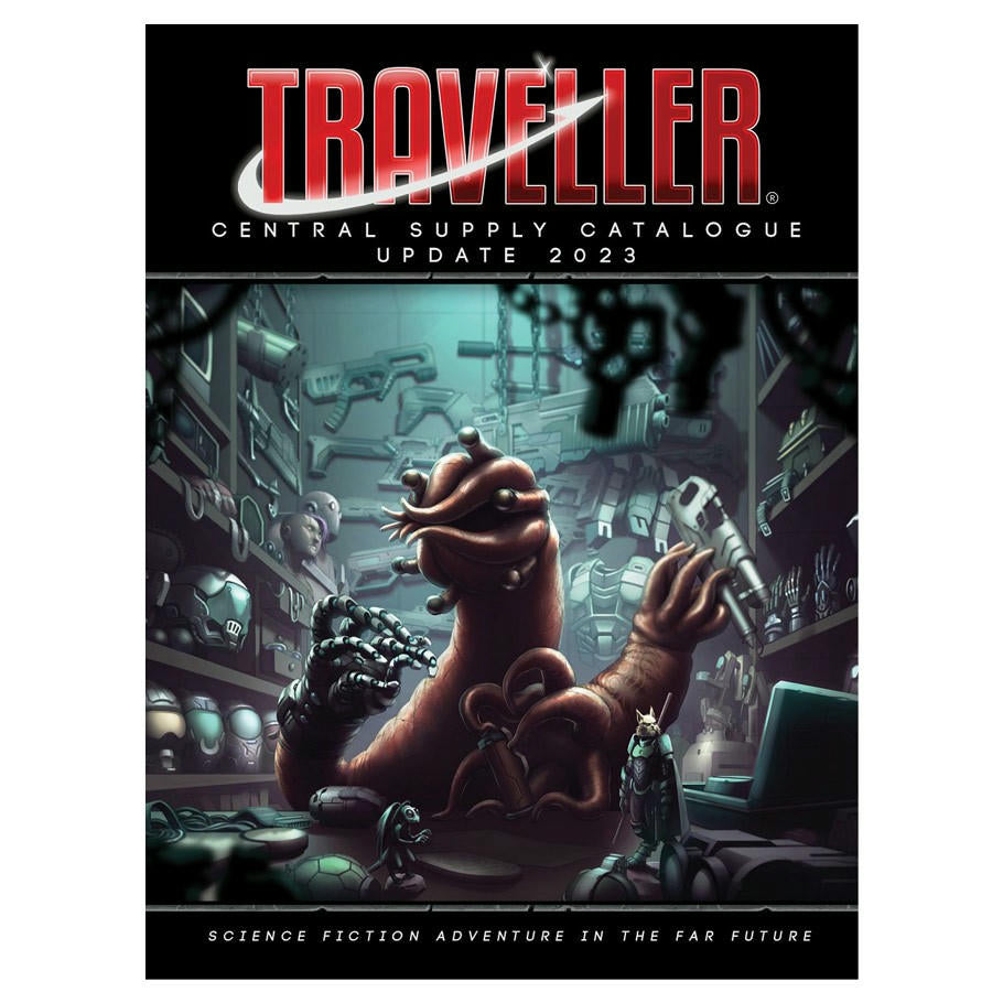 Image of Traveller RPG General Supply Catalogue Update 2023 Mongoose Publishing Catalog