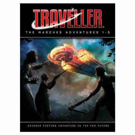 Image of Traveller RPG The Marches Adventures 1-5 (Hardcover) MGP40097