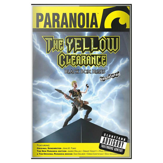 Image of Paranoia RPG: Yellow Clearance Black Box Blues Adventure MGP50006