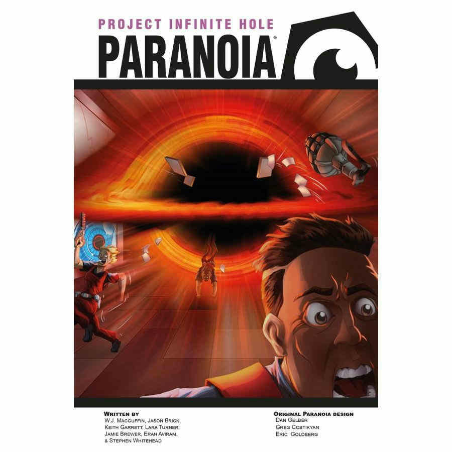 Image of Paranoia RPG: R&D Project Infinite Hole Box Set by Mongoose Publishing MGP50012