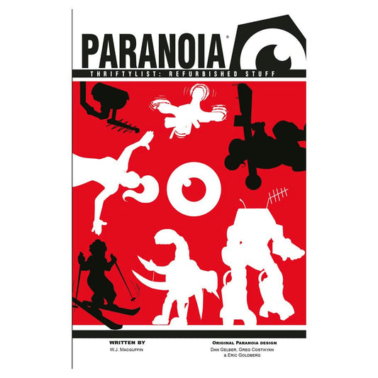 Image of Paranoia RPG: Thriftylist: Refurbished Stuff Equipment Guide MGP50016