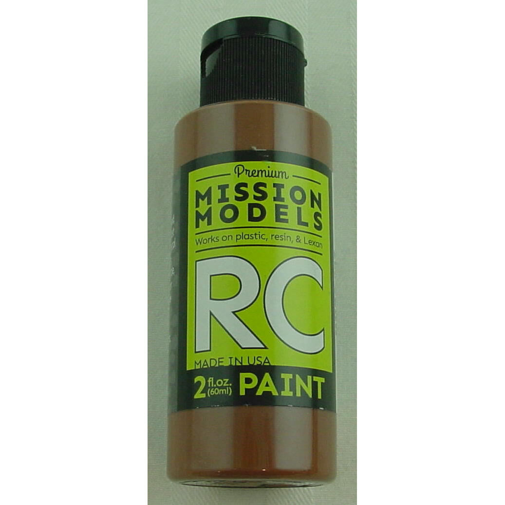 Image of Mission Models Brown Polycarbonate/Lexan Paint 2oz MIOMMRC-007