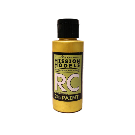 Image of Mission Models Pearl Gold Polycarbonate/Lexan Paint 2oz MIOMMRC-020