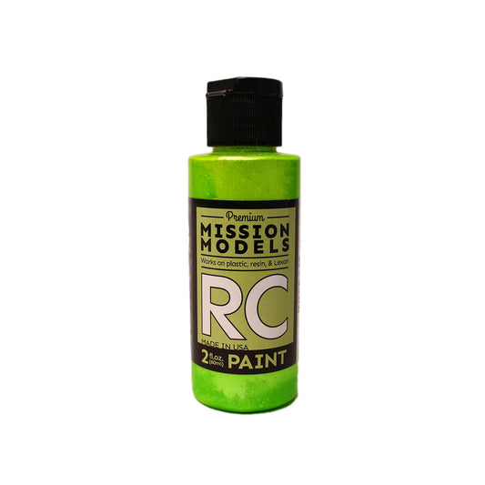 Image of Mission Models RC Pearl Lime Polycarbonate/Lexan Paint 2oz MIOMMRC-028