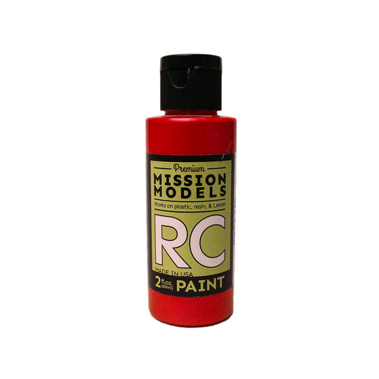 Image of Mission Models Iridescent Red Polycarbonate/Lexan Paint 2oz MIOMMRC-029 PAR40150