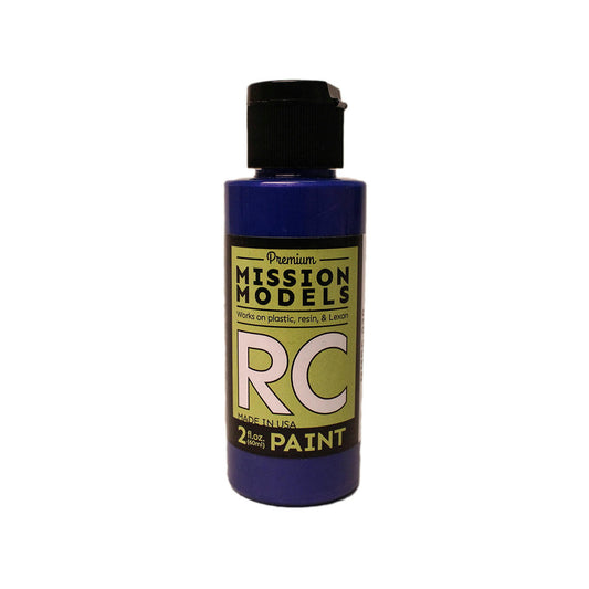 Image of Mission Models Iridescent Blue Polycarbonate/Lexan Paint 2oz MIOMMRC-030