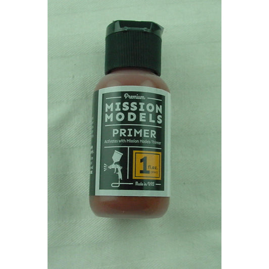 Image of Mission Models German WWII Red Oxide Acrylic Primer for Miniatures/Models