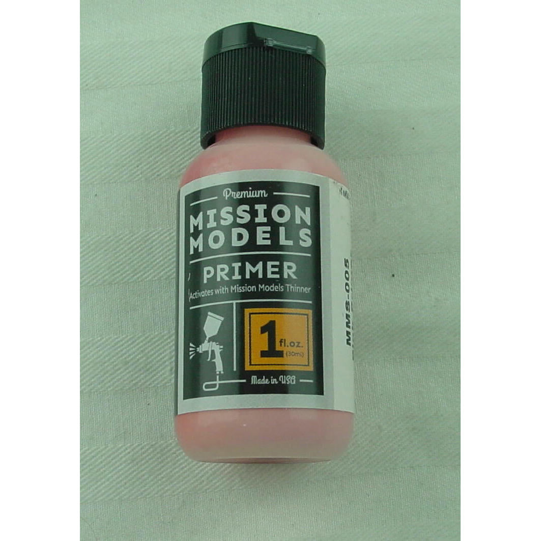 Image of Mission Models Acrylic Pink Primer for Miniatures/Models MIOMMS-005