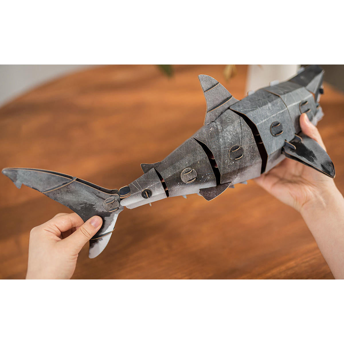 Image of Great White Shark 3D Kraft Paper Puzzle