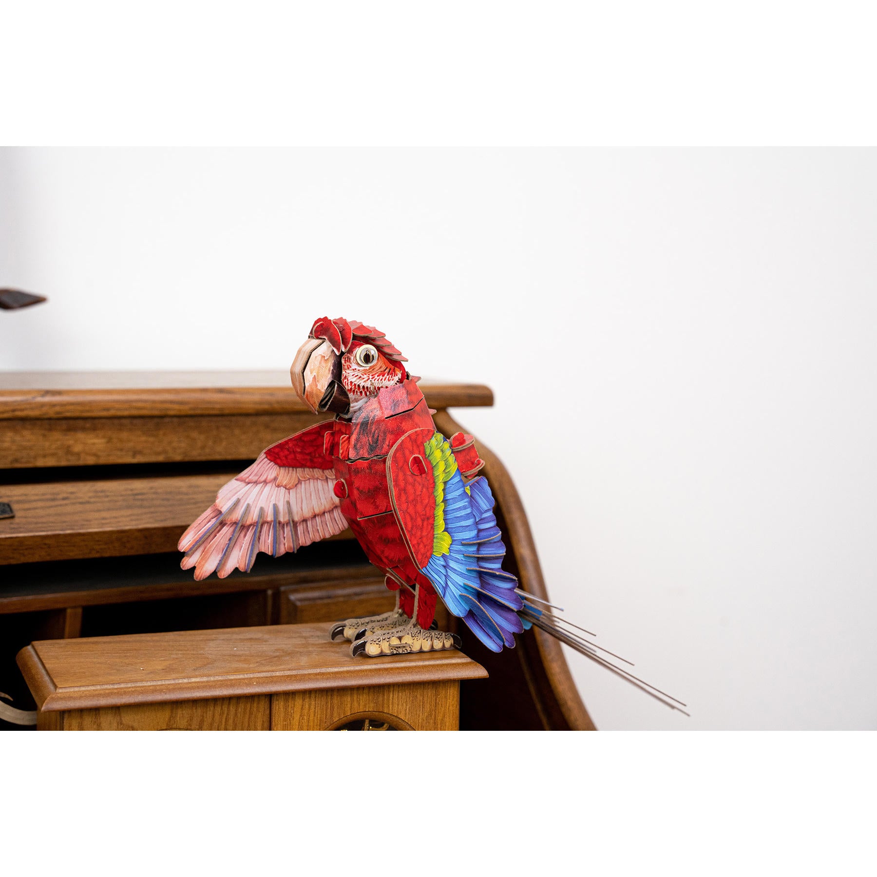 Image of Macaw 3D Kraft Paper Puzzle