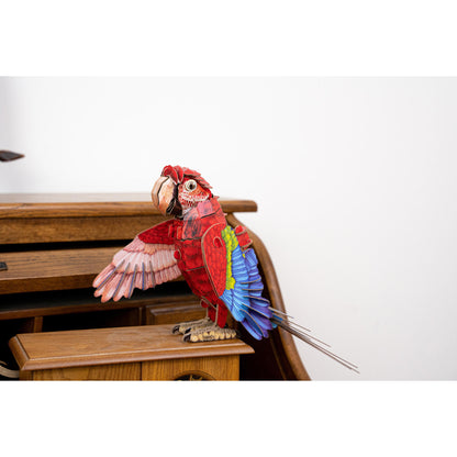 Image of Macaw 3D Kraft Paper Puzzle