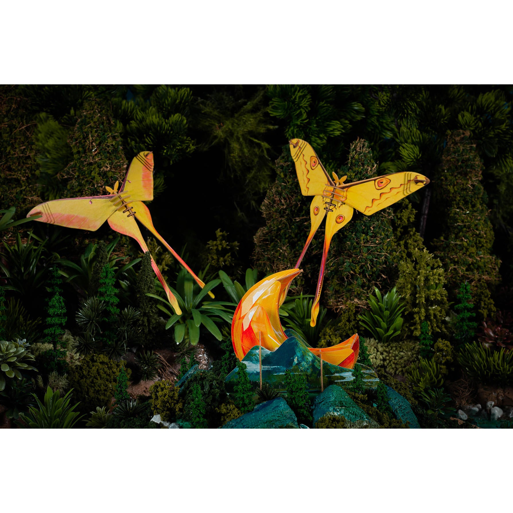 Image of Actias Moth 3D Puzzle, Bring Nature Home