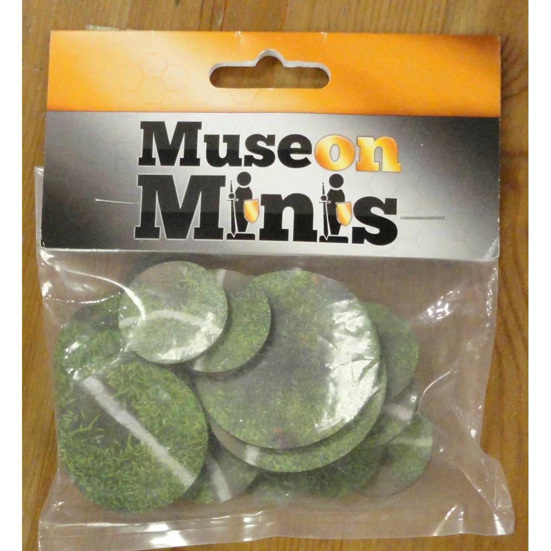 Image of Full-Color MDF Bases Assortment for Fantasy Minis by Muse on Minis MOM1217