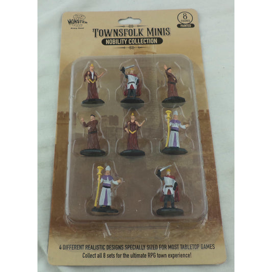 Image of Monster Townsfolk Painted Miniatures: Nobility Collection MONMAMPN628 (8pcs)