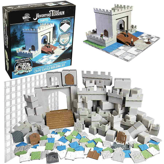 Monster Adventure Terrain 3D Interchangeable Builder System - 128pc