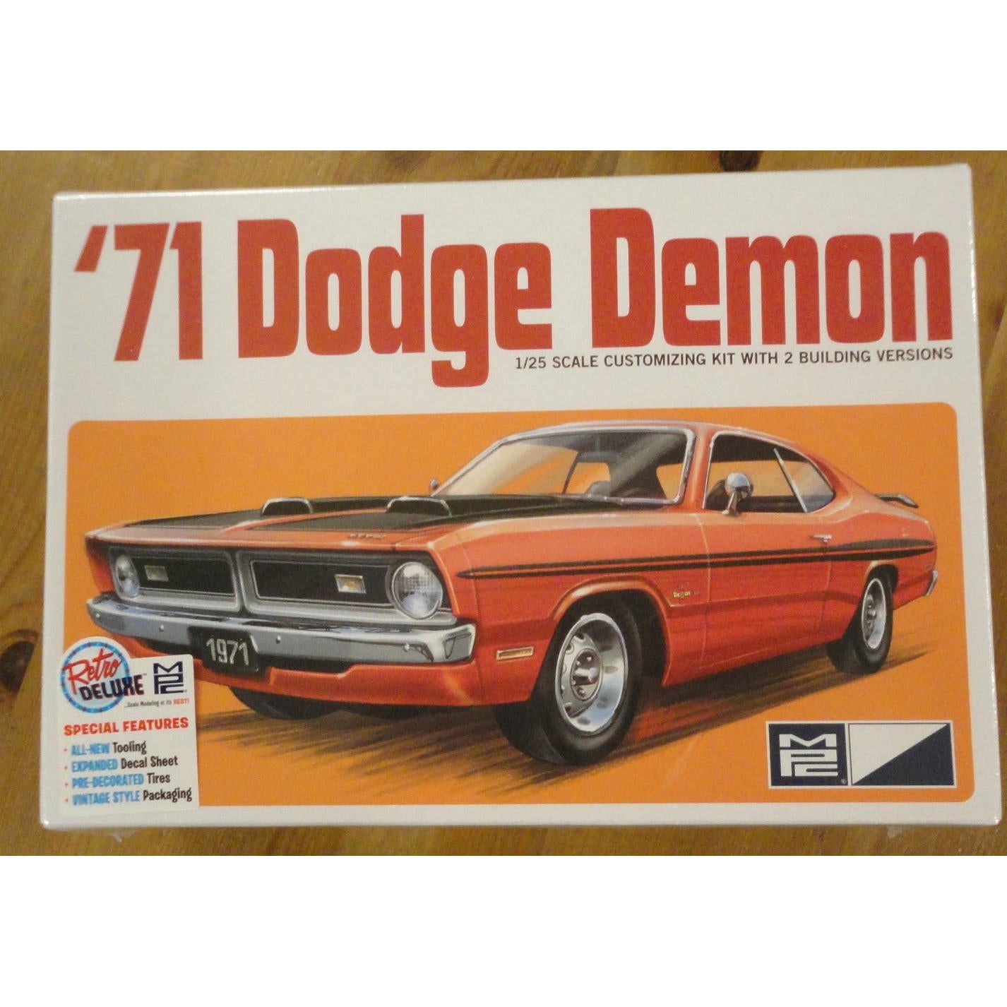 Image of MPC 1/25 '71 Dodge Demon Plastic Car Model Kit MPC997