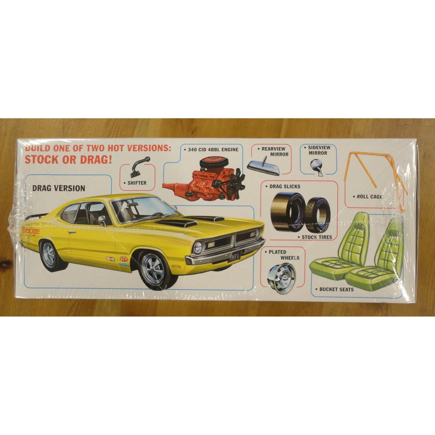 Image of MPC 1/25 '71 Dodge Demon Plastic Car Model Kit MPC997