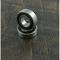 Image of 6x12x4mm Black Rubber Sealed Stainless Ball Bearings 6mmx12mmx4mm per Bearing