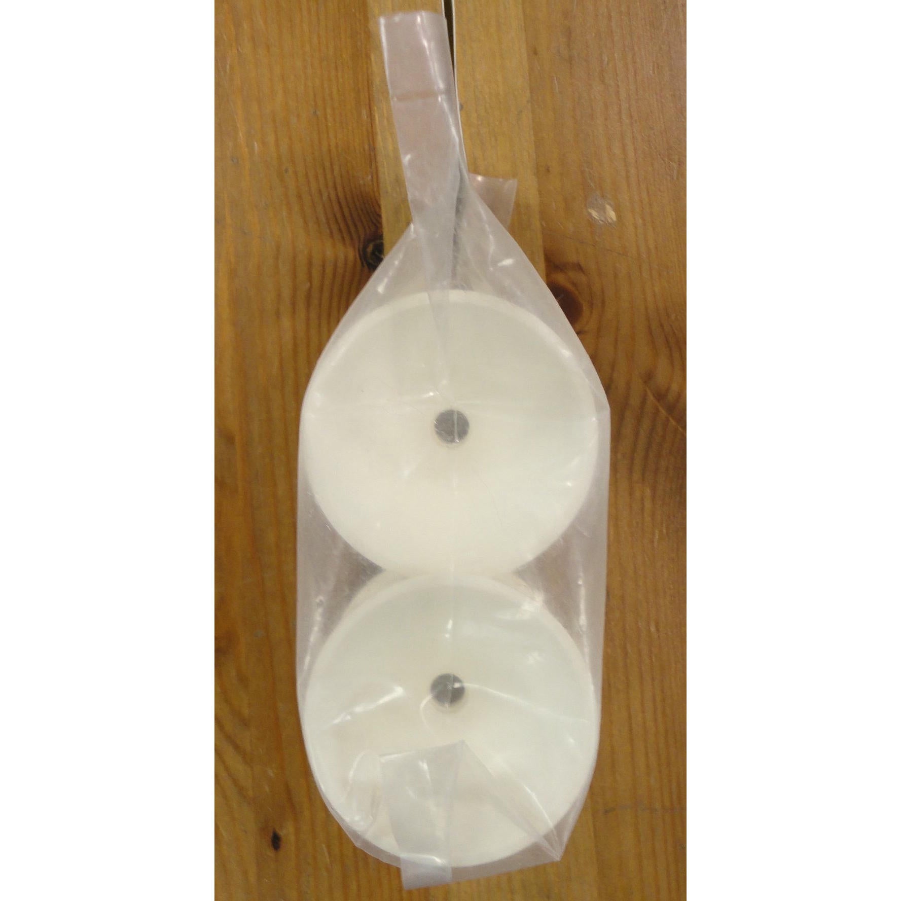 Image of MRP 1/10 2.2 Front White Dish Truck Wheels Ripper ST/Associated RC10T3 PD7335