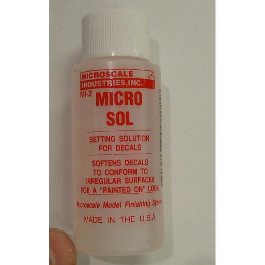 Image of Microscale Industries MI-2 Micro Sol Decal Setting (Softening) Solution (1oz)