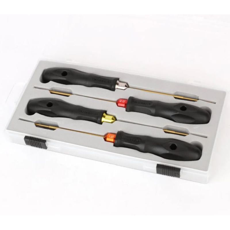 Image of 4 Piece Metric Hex Driver Set (0.9, 1.27/0.05, 1.5, 2.0mm)