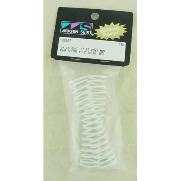 Image of Mugen MBX Big Bore Rear Shock Springs 17.5T MUGC0597