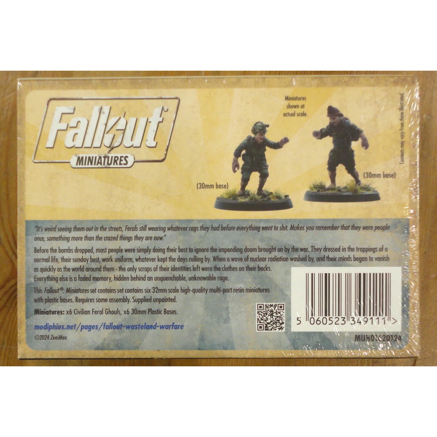 Image of Fallout: Wasteland Warfare Creatures - Ghoulish Remnants Unpainted Miniatures