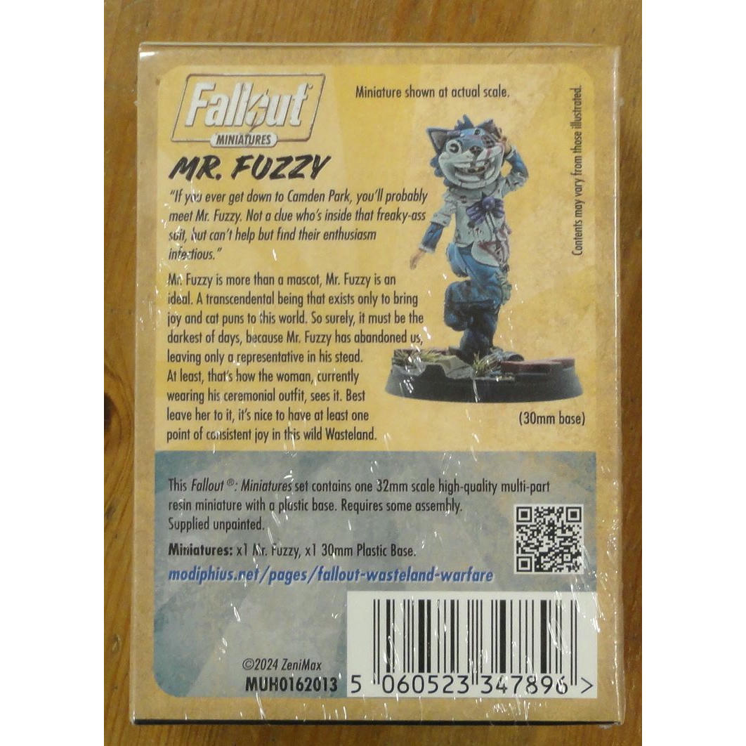 Image of Fallout Wasteland Warfare: Creatures - Mr. Fuzzy Unpainted Miniatures MUH0162013