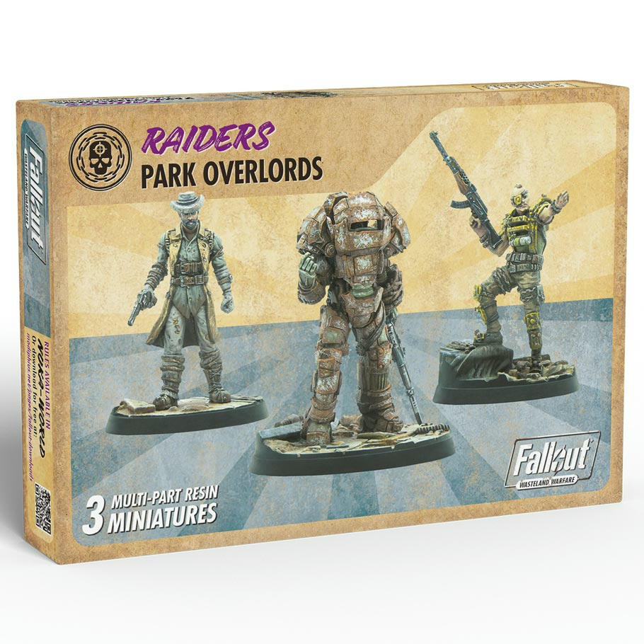 Image of Fallout Wasteland Warfare: Raiders - Park Overlords Unpainted MUH0190026